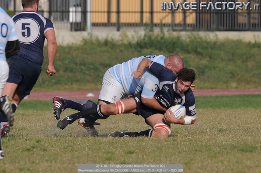 2011-10-16 Rugby Grande Milano-Pro Recco 092